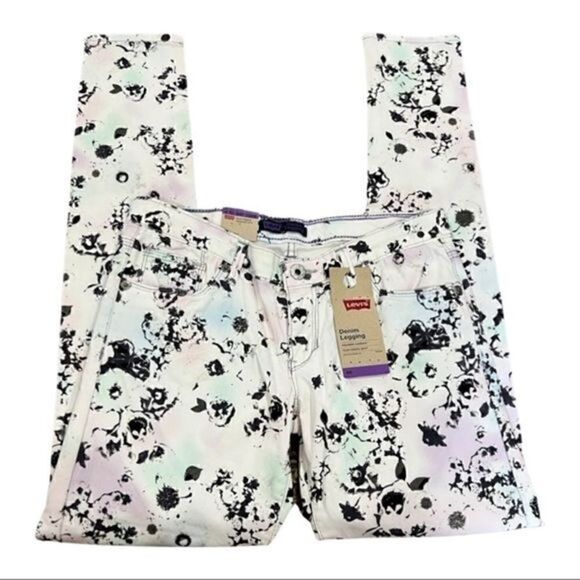 Levi's Other - ‼️ NWT Levis denim lagging watercolor print kids size 10,16 reg